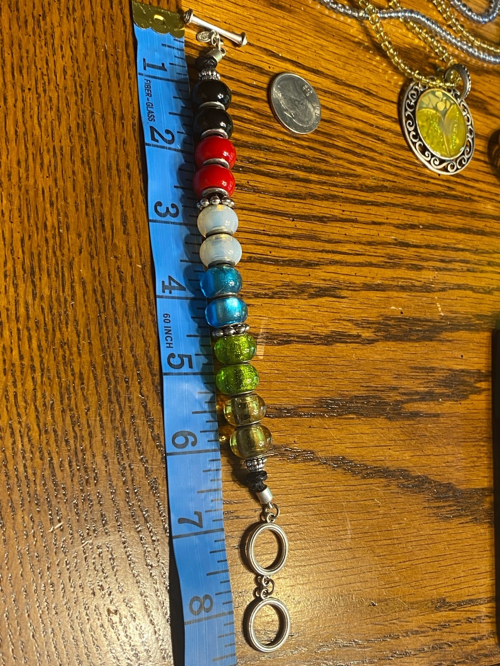 Premier Designs Salvation Beaded Link Toggle Bracelet